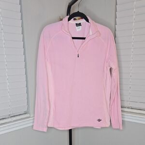 Hot Chillys Soft Pink Quarter-Zip Sweatshirt